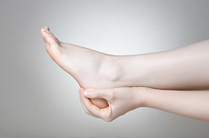 Person with Heel Pain